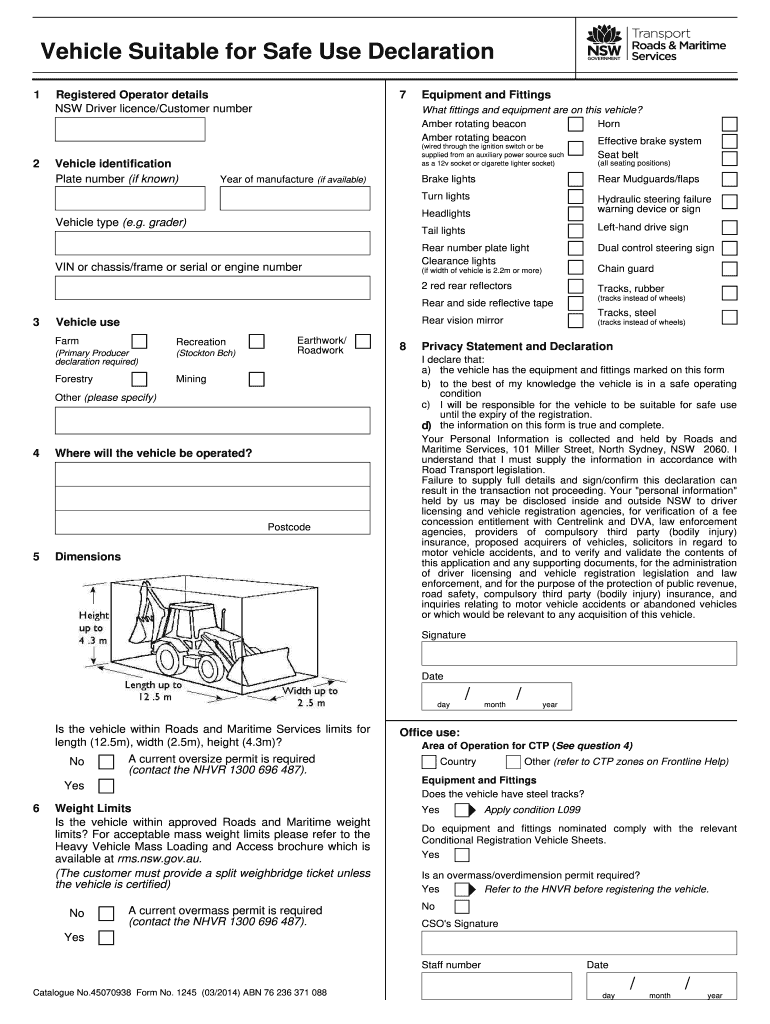 2014 AU Form 1245 Fill Online Printable Fillable Blank PdfFiller