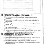 Administrative How To Fill In The Customs Declaration At Entry In