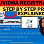 AIR SUVIDHA SELF DECLARATION FORM USA TO INDIA YouTube