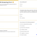 Build A COVID 19 Self Assessment Tool With Google Forms Free