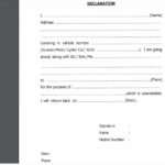 Covid Self Declaration Form Pdf