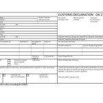 CUSTOMS DECLARATION CN 23 India Post