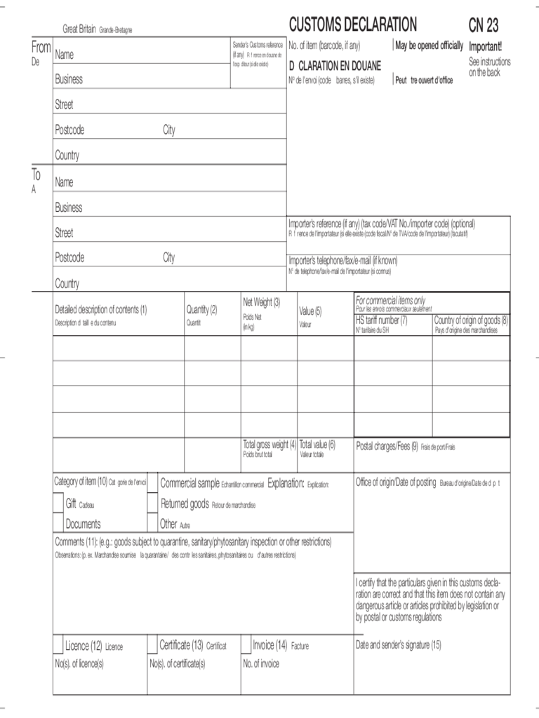 Declaration Form 56 Free Templates In PDF Word Excel Download