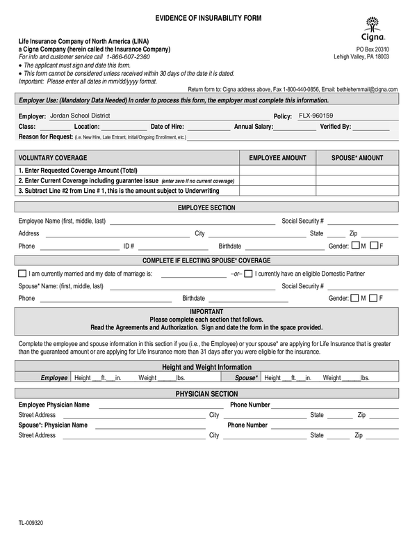 Fill Free Fillable Jordan School District PDF Forms