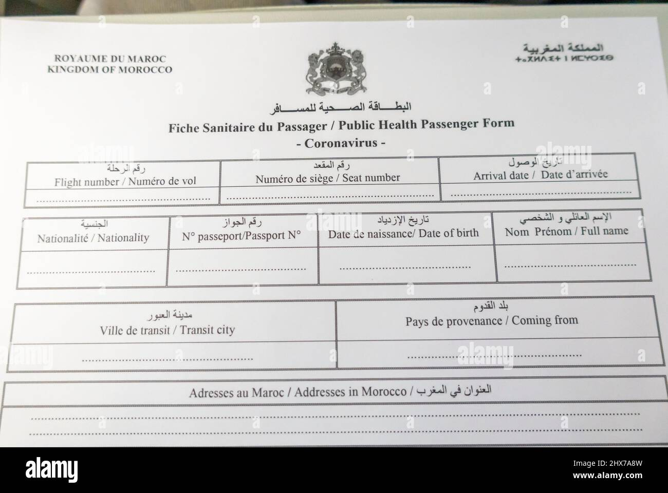 Filled In Form Hi res Stock Photography And Images Alamy