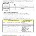 Free Commercial Invoice Template Word 30544 Customs Declaration Form