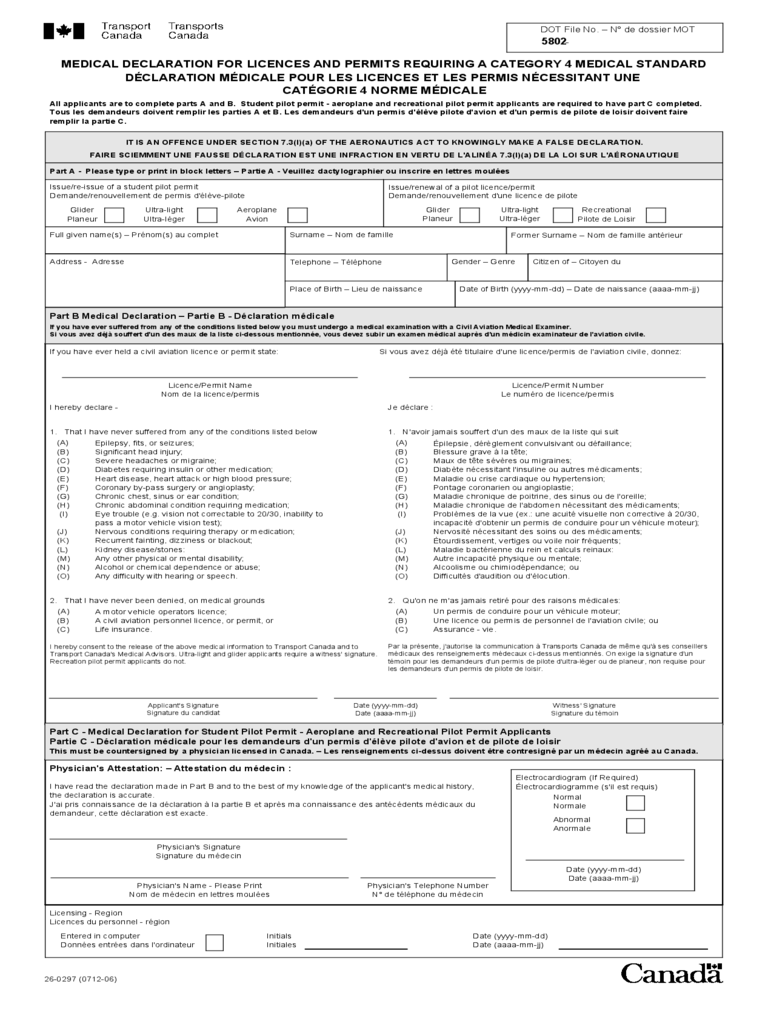 Medical Declaration Form 3 Free Templates In PDF Word Excel Download