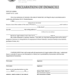 Record Of Domicile Port St Lucie Fill Online Printable Fillable