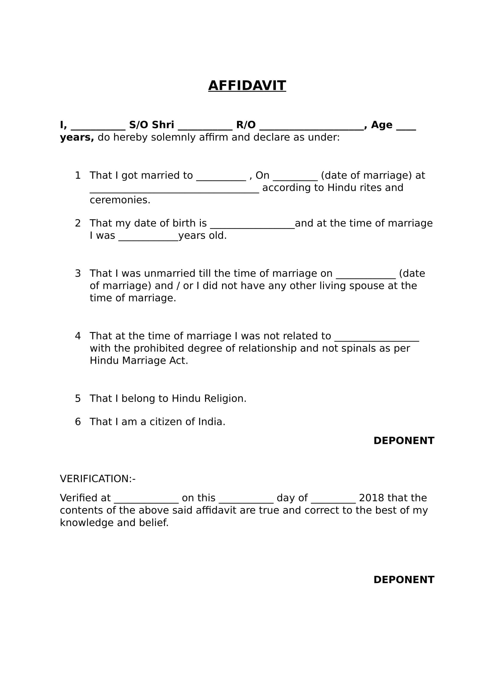 Sample Of Notarized Affidavit Audreybraun