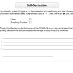 Self Declaration Form For Covid 19 Pune