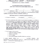 Self Declaration Form Italy Example Self Declaration Form For Income