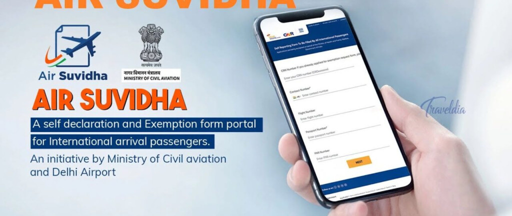 Self Declaration Form On Air Suvidha Mandatory For India Travel