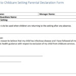 Self Declaration Form Pdf Covid 19 Declaration Form