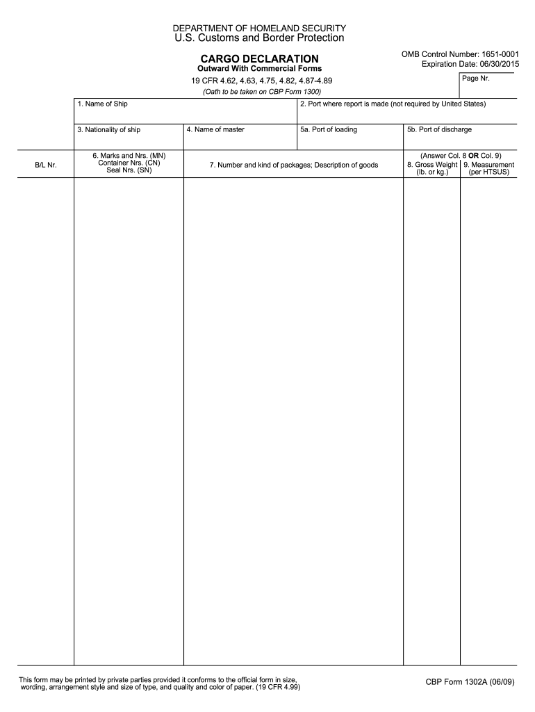 Cbp Form 5931 Fill Out And Sign Printable PDF Template SignNow