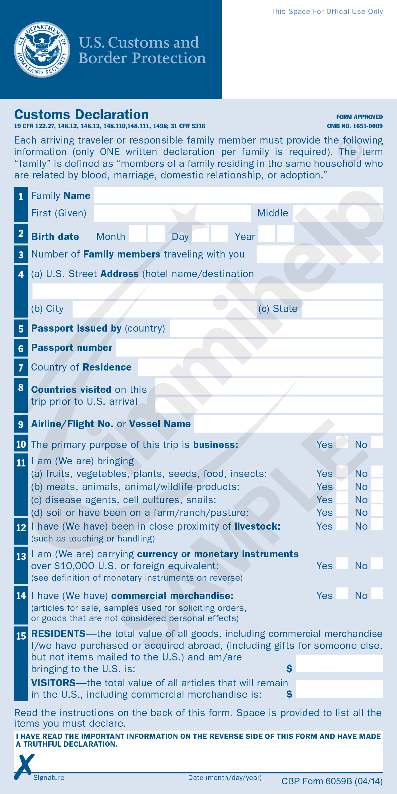 Customs D claration Form Customs Declaration Cn23 Swhshish