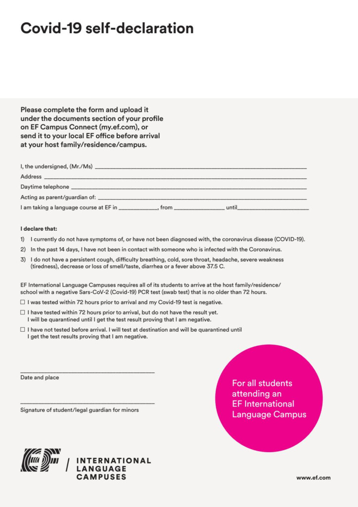 ES Self Declaration Document 2020 By EF Education First Issuu