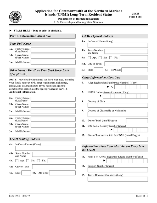 Fill Free Fillable USCIS PDF Forms