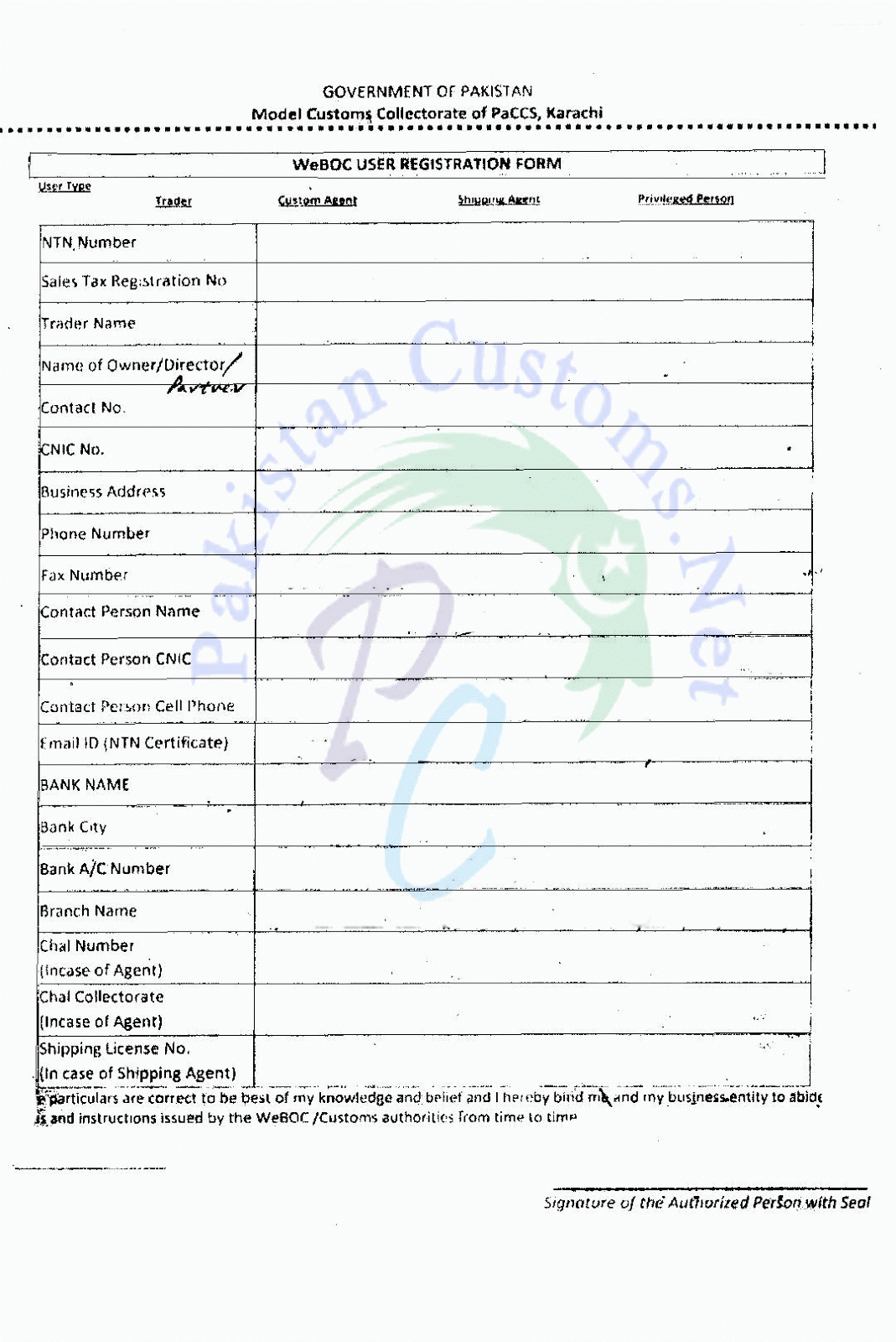 How To Get WeBOC ID And Password Required Documents Check List 