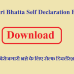 Self Declaration Format For Rajasthan Unemployment Allowance Tech24in