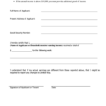 Self Employment Declaration Letter 2020 2021 Fill And Sign Printable