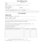 Travel Health Declaration Form Free 9 Sample Health Declaration