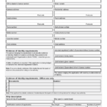 30 Customer Identity Declaration Form F2031