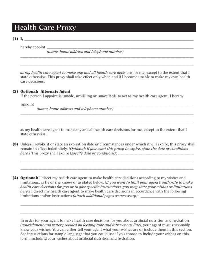 48 pdf HEALTH PROXY FORM NEW YORK PRINTABLE HD DOCX DOWNLOAD ZIP 