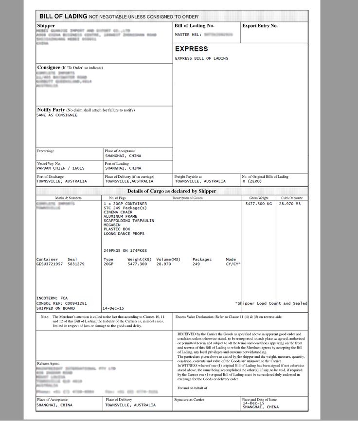 Bill Of Lading Meaning And Types Used In Global Trade IncoDocs 