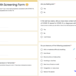 Build A COVID 19 Self Assessment Tool With Google Forms Digital
