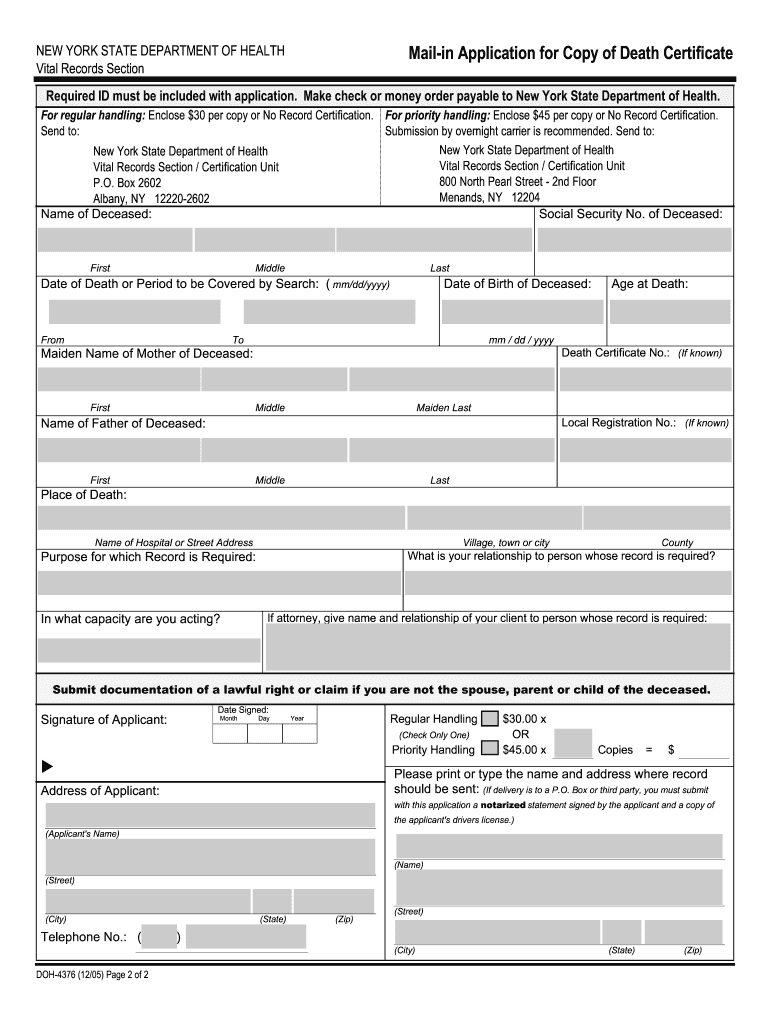 Doh 4376 Fill Online Printable Fillable Blank PdfFiller