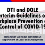 DTI And DOLE Interim Guidelines On Workplace Prevention And Control Of