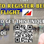 HOW TO GET QR CODE AND REGISTER TO PASSENGER PROFILE HEALTH DECLARATION