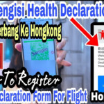 How To Register Online Health Declaration Form Hongkong And Get A QR