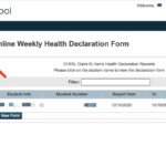 How To Submit Online Weekly Health Declaration Form Shanghai