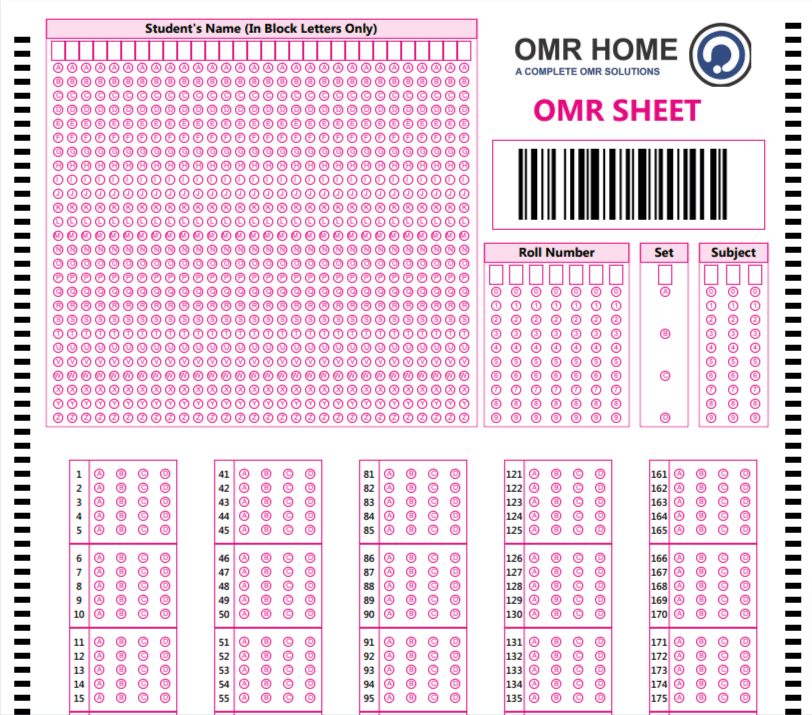  PDF NEET OMR Sheet Of 2022 PDF