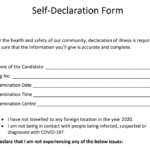 PDF Self Declaration Form NTA PDF City in