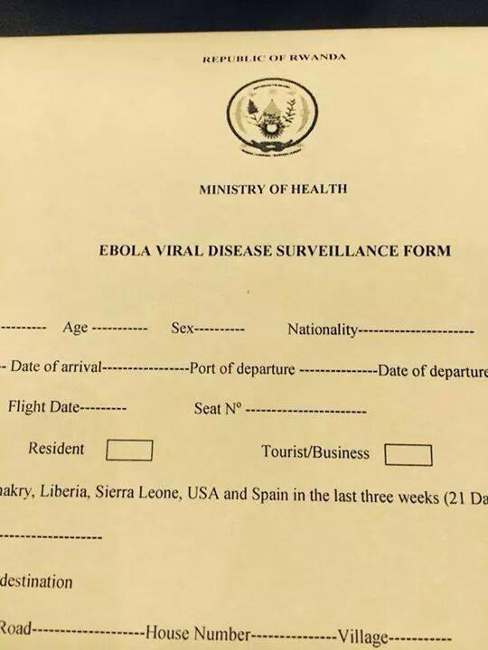 Rwanda Is No Longer Screening People Who Have Traveled To The U S For