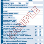 The End Of The Annoying US Customs Form It s Going Away Slowly For