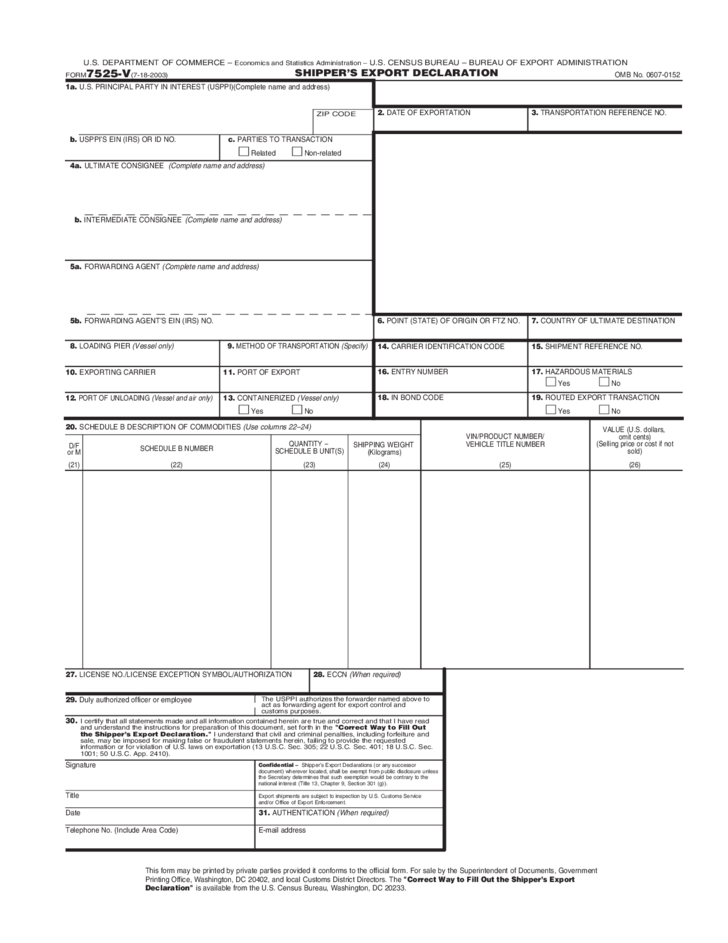 U s Customs Vehicle Export Worksheet VEHICLE UOI