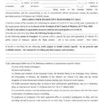2020 IT Self Declaration Form For Travel To Italy From AbroadFill