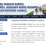 Andhra Pradesh Nursing Council Registrations Syllabus Fee Structure
