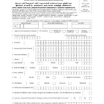 Application Form Department Of Immigration And Emigration