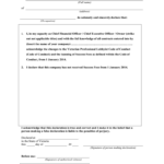 Australia Statutory Declaration Form Template