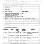 Children Education Allowance Form Download Here Central Government