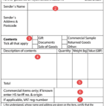 Customs Forms For Sending Abroad Post Office