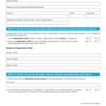 Declaration By Medical Practitioner For A Tenant s Dependent Fill Out