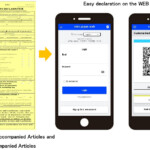 Declaration Of Accompanied Articles And Unaccompanied Articles Japan