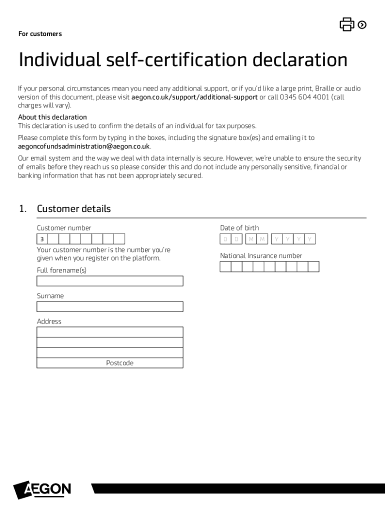 Fillable Online Form 1 Self Declaration For Learning Licence Fill 