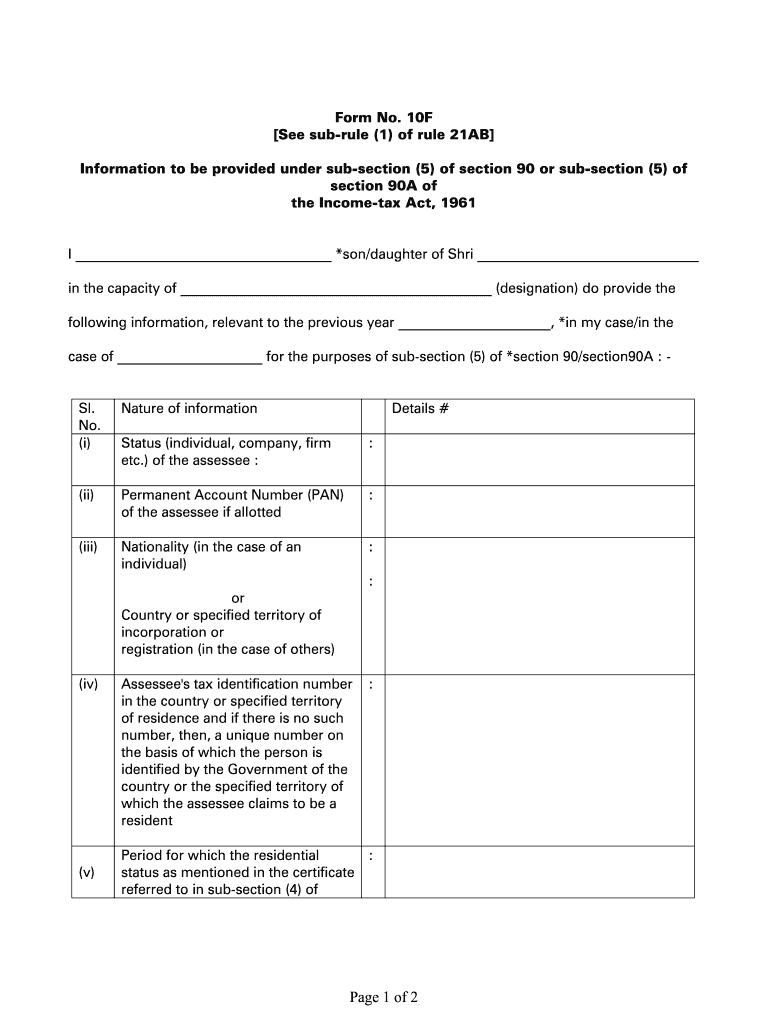 Form 10f Fill Out Sign Online DocHub