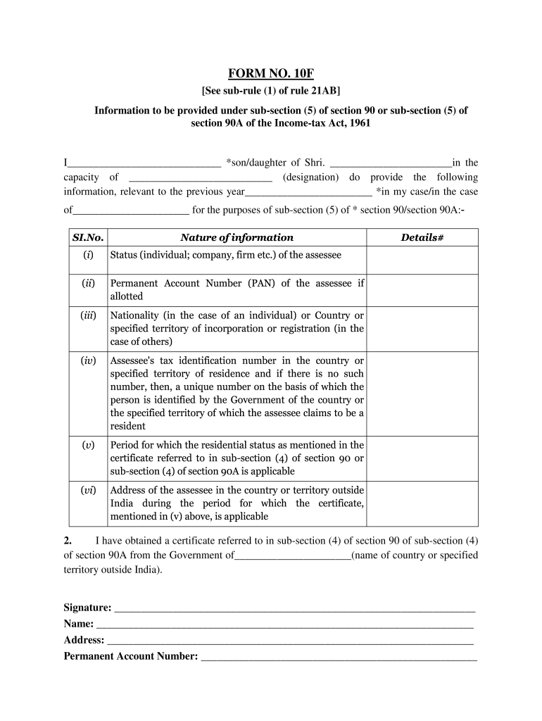 Form 10f Fill Out Sign Online DocHub